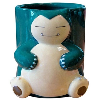ABYstyle Tasse »Pokemon 3D Mug, Große Relaxo Tasse, Grüne Kerami«, Relaxo 3D Tasse grün