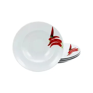 CreaTable Pastateller Kräuter 27 cm 4er Set