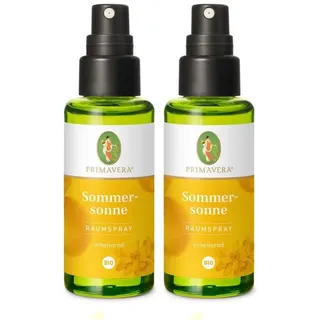 Sommersonne Raumspray Bio 2x 2x50 ml Ätherisches Öl
