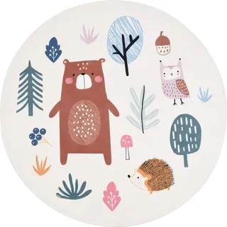 Kinderteppich ZAUBERWALD - Bär - 100cm