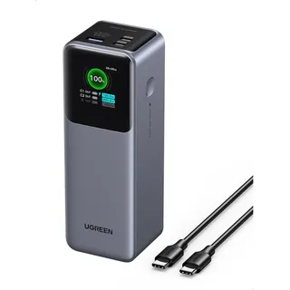 UGREEN 200W Schnelllade Powerbank 25000 mAh Gray