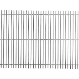 Spirit 300 Edelstahl Grillrost für Weber Spirit 300 Serie E310, E320, E330, S310, S320, S330, SP320 Gasgrill (mit vorderen Bedienknöpfen), 44,5CM 7639 7638 Rost für Spirit I II 300 Ersatzteile Zubehör