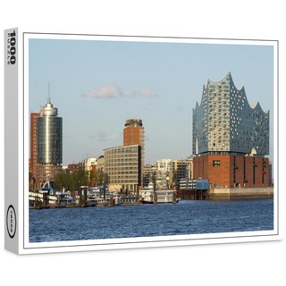 raxxa Puzzle Premium-Puzzle "Die Elbphilharmonie in Hamburg", FSC®, 1000 Puzzleteile