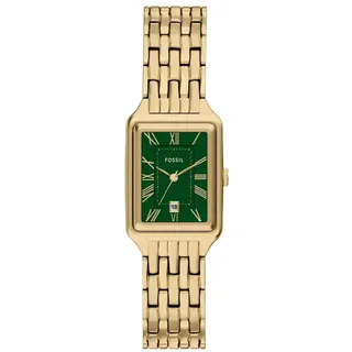 Fossil Raquel Damen, 23MM Goldfarbene Edelstahluhr, ES5452