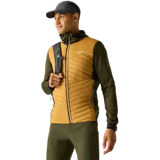 Regatta Anderson Marl Hybrid Jacke - Wood Brown / Dark Khaki - M