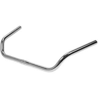 Ergotec Fahrradlenker ERGOTEC Fahrrad Lenker Englischer Bügel Ø 25.4mm, Fahrradlenker, (1-tlg) silberfarben