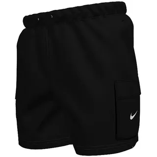 Nike Swim Voyage Solid Essentials 5Inch Volley Badehose Schwarz L