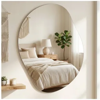 Songmics Wandspiegel 60 x 45 cm Transparent