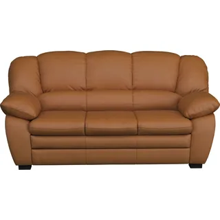 Cotta Couch Leder 3-Sitzer Braun