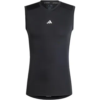 adidas Techfit Compression Training Sleeveless T-shirt black XL Tall