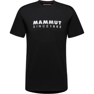 Mammut Herren Trovat T-Shirt Mens Logo Wander-Shirt, Schwarz, XL EU