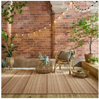 KADIMA DESIGN CLYST Outdoor-Teppich 120 x 170 cm Ocker