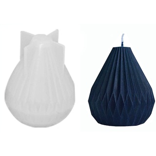 Kerzenformen zum Gießen, Duftkerze Kerzengießform, Silikonform Kerzen, DIY Handgemacht Kerzenform, 3D Candle Mould, für Partys, Kirche, Geschenk