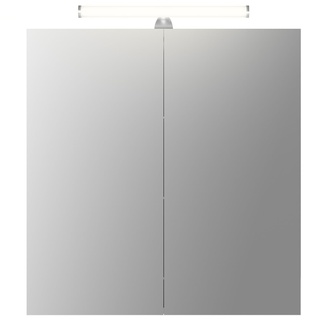 Jokey Spiegelschrank BelALU Aluminiumspiegelschrank mit Beleuchtung Badspiegel
