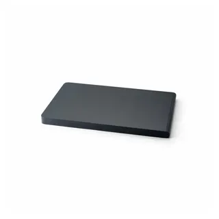 Continenta Hackbrett Schneidebrett Zellulosefaser 1-tlg. 46 x 30 cm Schwarz