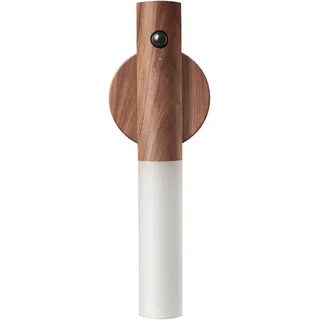 Badezimmerspiegel-frontlampe, 1wled Home, Holz, Warmweißes Licht, Walnussfarbe, 2700k - 3000k