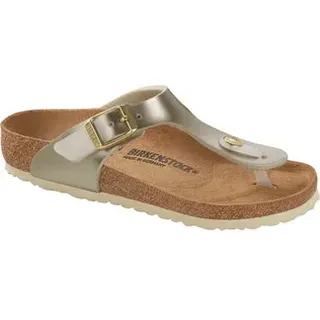 Birkenstock - Gizeh Sandalen Kinder electric metallic gold - beige