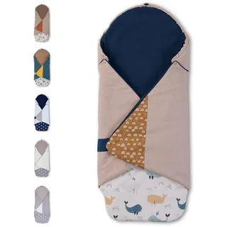 ULLENBOOM Einschlagdecke für die Babyschale - Ideal für Herbst & Winter