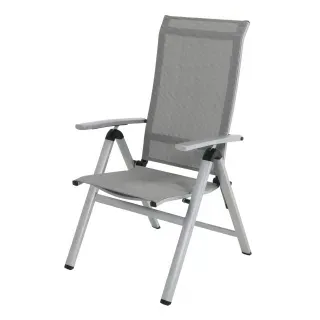 MWH Das Original MWH Widoo Klappsessel 61,5 x 67 x 110 cm silber