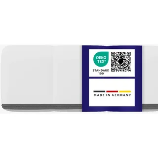 10cm Ergonomischer Matratzentopper 200x200 - Kaltschaum Topper H3 - Matratzenauflage