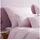 Jersey rose 135 x 200 + 80 x 80 cm