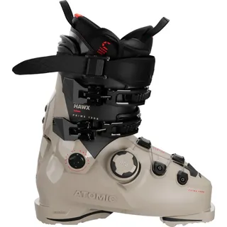 Atomic Hawx Prime 130 S BOA Skischuhe Herren (2025/2026) - beige-cement/black/red / 32.0/32.5