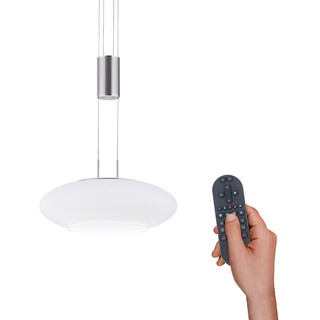 Paul Neuhaus LED Pendelleuchte aus Glas, Q Etienne Smart Home, CCT Lichttemperaturwechsel, höhenverstellbar, Fernbedienung...