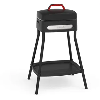 Barbecook Elektrogrill Alexia 5011 Standgrill oder Tischgrill, schwarz | Gussaluminium • Lackierter Stahl • Antihaftbeschichtung • Schwarz • 59x49x97cm