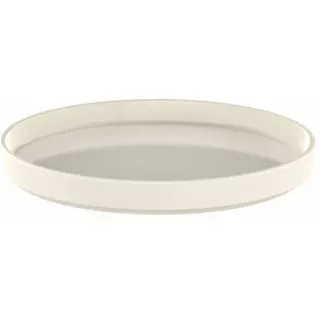 Engels Kerzen Kerzenteller Henry M, Keramik, Elfenbeinfarben, Ø 20 cm, 50009008500