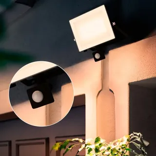 Philips Außenstrahler LED schwarz 20,8 cm inkl. Bewegungsmelder