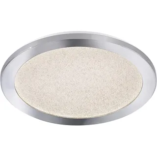 WOFI Deckenleuchte Peggy 1flg, nickel matt