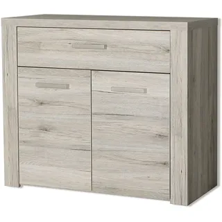 Kommode - Sandeiche - 96 cm breit Sideboard Anrichte Beistellschrank