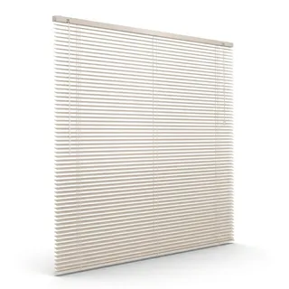 Aluminium Jalousie, 95 x 130 cm, creme matt Sichtschutz & Sonnenschutz, robust, feuchtigkeitsbeständig, einfache Montage Victoria M. - Creme