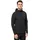 Fleece Mit Durchgehendem Reißverschluss Black L