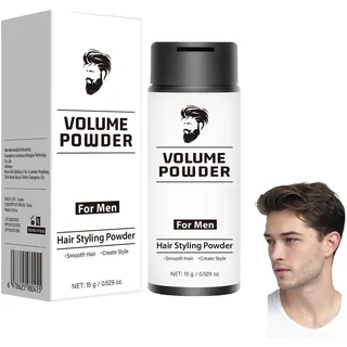 Volumen Puder Haare, Haarpuder Männer, Texture Powder, Styling Powder für Den Täglichen Gebrauch, Leicht Aufzutragen (1Pc)