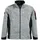 Strickjacke 2XL grau/schwarz