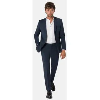BENVENUTO. Anzug Othello Iago (3-tlg) im Super Slim Fit blau 50