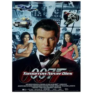 James Bond (Tomorrow Never normseite) Film Poster Print masterposter Print, 31 x 41 cm