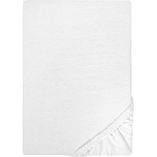 Castell Spannbettlaken Jersey 60 x 120 - 70 x 140 cm weiß