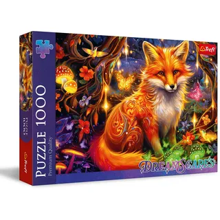 Trefl 10932 Puzzle 1000 Teile DreamScapes: Märchenfuchs