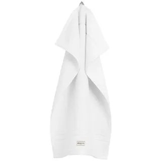 Gant Gästehandtücher Unisex Gästetuch 1er Pack Baumwolle Premium Towel, Frottier (Packung, 1-St) weiß