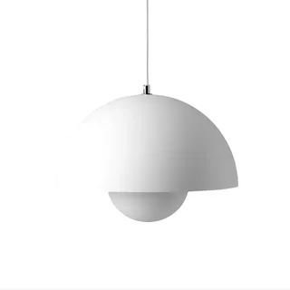 &Tradition "Flowerpot VP7" Hängeleuchte Pendelleuchte, 100W, Ø 37cm, Matt Weiß