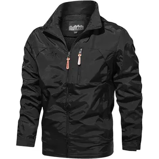 Bomberjacke Herren Sommerjacke Übergangsjacke Freizeit Frühlingsjacke Langarm College Blouson Jacke Windjacke Sommer Freizeitjacke Outdoor Sportjacke
