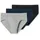 Minislip Blau Grau Schwarz 10
