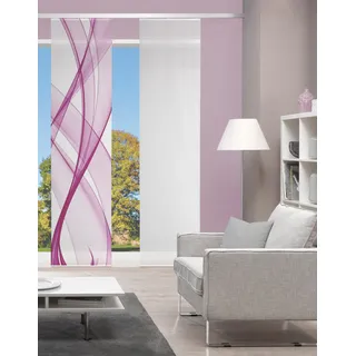 Vision PACOLIA Schiebegardine Paneelwagen 60 x 260 cm Pink 1 St