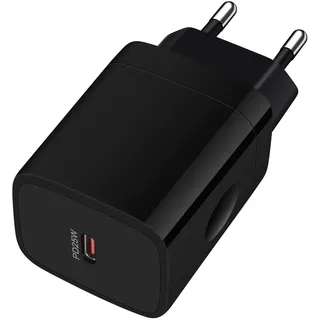 25W USB C Ladegerät Handy Schnellladegerät für Samsung Galaxy A56 5G/A16/A36/A55/A15/A35/A54/A14/A34/A53/S25/S24/S23/S22/S21, Netzteil Typ C Stecker Ladestecker USBC Adapter Netzstecker Fast Charger