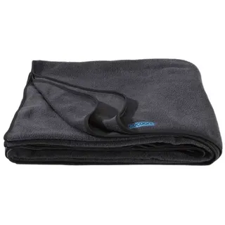 Cocoon Fleece Decke 200 x 160 cm Grau/Blau