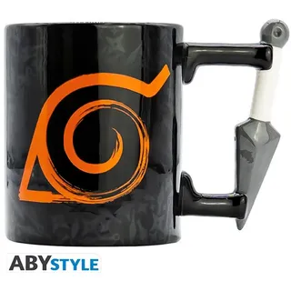 NARUTO Tasse 0,46 l Schwarz