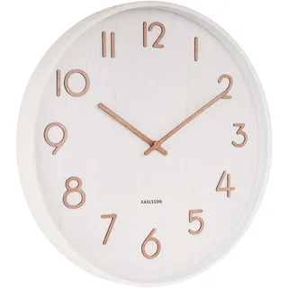 Karlsson Wanduhr Pure 60,0 Ø60cm Weiß