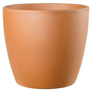 Deroma Pflanzkübel rund Egg Pot Cotto Garden  (Außenmaß  (Ø x H): 28,5 x 25,4 cm, Naturmaterialien, Terrakotta)